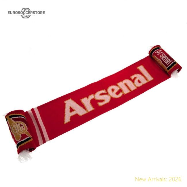 Authentic Arsenal Fc Gunners Scarf - Premium Quality Football Apparel