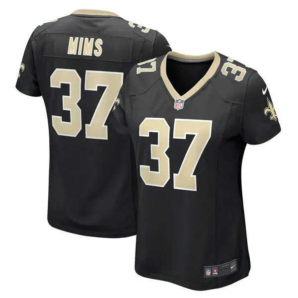 Performance New Orleans Saints Game Jersey - Premium Black NFL Fan ...