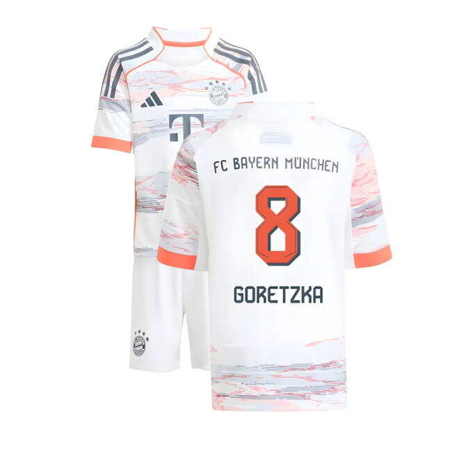 Bayern Munich (bayern) 2025-2026 Away - Featuring Goretzka 8