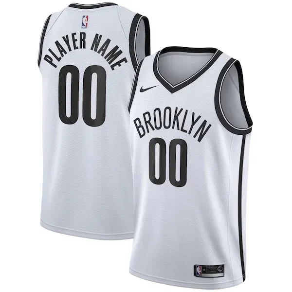 Brooklyn Nets BKN Swingman Jersey - top-tier NBA - White workout
