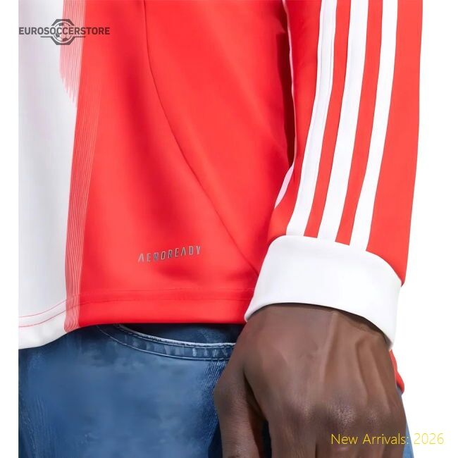 Elite 2025-2026 Bayern Munich Long Sleeve Home Kit (sane 10)