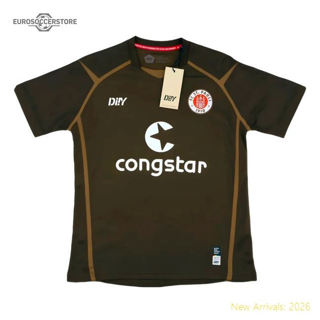 Excellent 2022-2023 St Pauli Home Shirt - Fan Collection