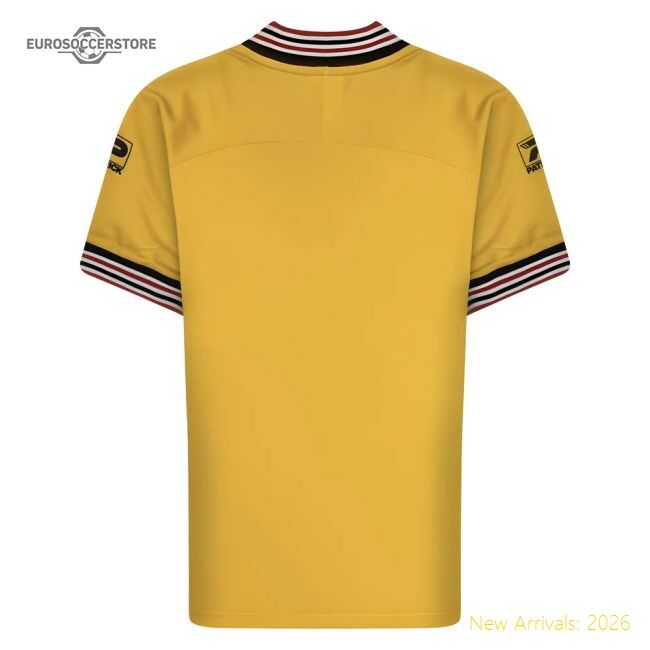 Official 1986-1988 Sunderland Third Retro Shirt (yellow) - Premium