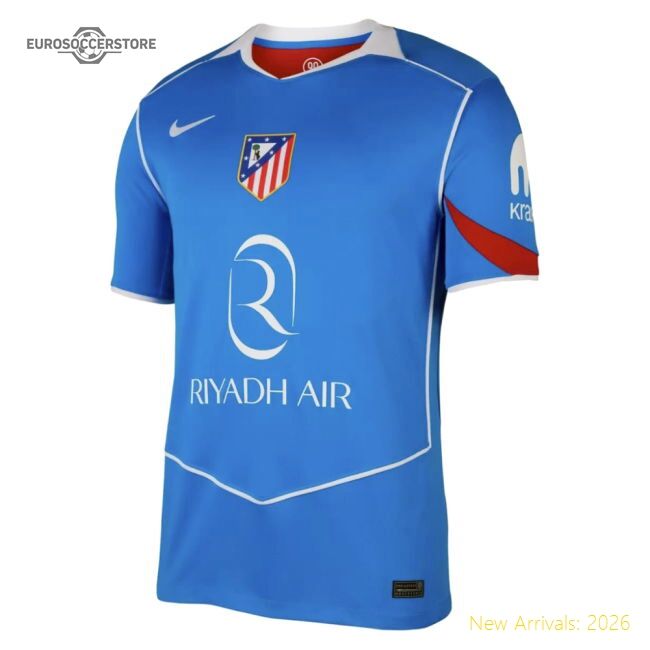 Fan-Favorite 2025-2026 Atletico Madrid Third Shirt (Your Name)