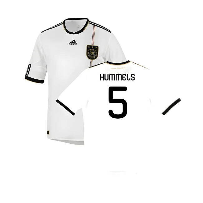HUMMELS 5 2010-2011 Germany Football Team Home Jersey