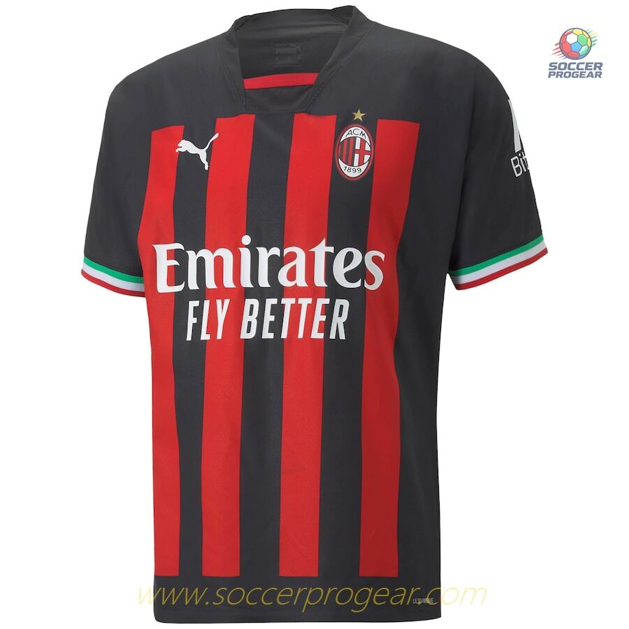 MILAN AC Home Match Football Shirt 2022 2023