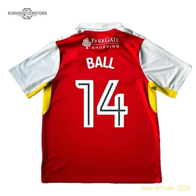 Exceptional Rotherham 2016-17 Home Shirt ((good) Xl) (ball 14)