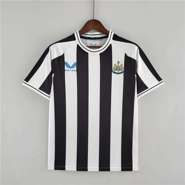 2223 Newcastle United Home WhiteBlack Soccer Jerseys Football Shirt -