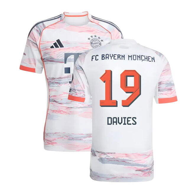 Bayern Davies #19 Official Licensed Dedicated Fresh Look Fan Jersey...