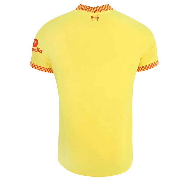 2021-20 Liverpool Official Home Soccer Jersey Liverpool #2021 L M S