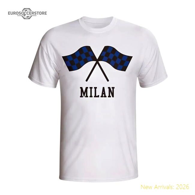 Superior Inter Milan Waving Flags T-shirt (white) - Kids - Affordable