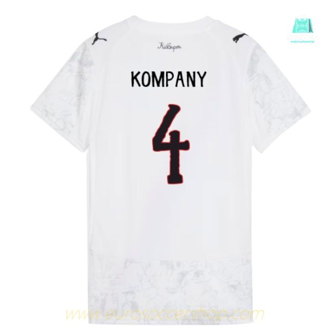 2025-2026 KIDSUPER x Manchester City CWC Shirt (White) - Womens (Kompany 4)