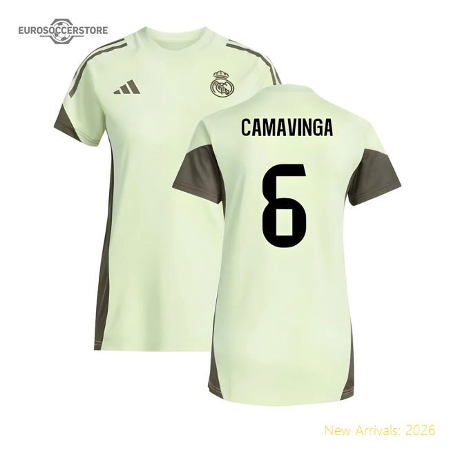 Exceptional 2025-2026 Real Madrid Training Jersey (almost Lime)
