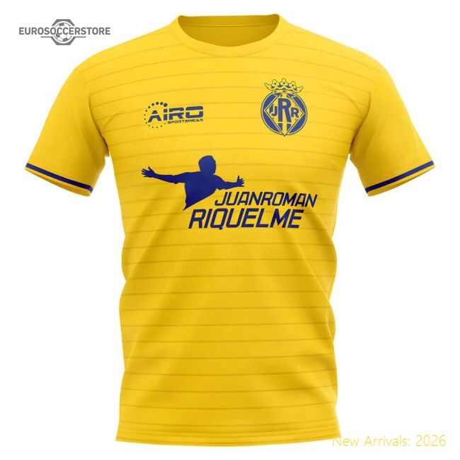 Riquelme Villarreal Jersey - Durable Cotton Construction