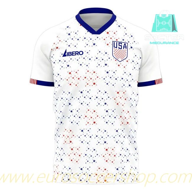 High Quality 2025-26 Edition USA Home Shirt Concept Edition