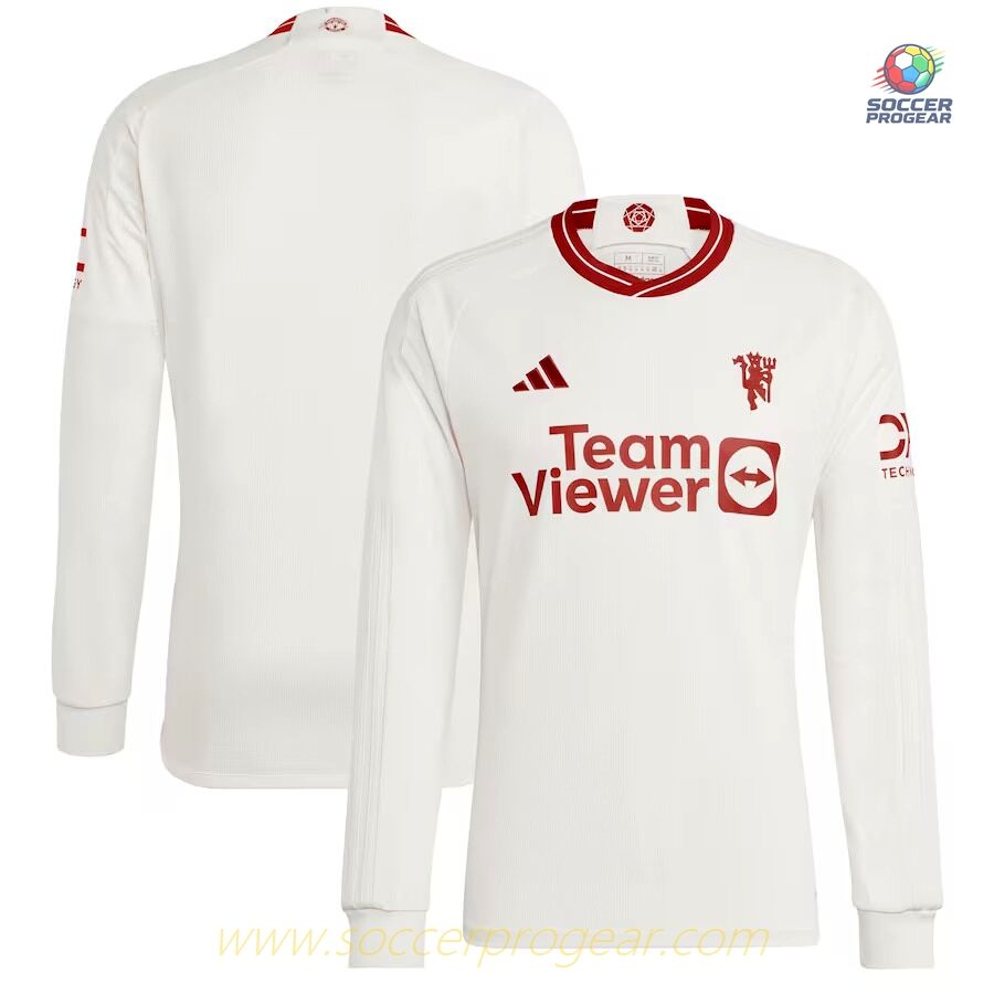 Manchester United Third Shirt 2023 2024 Long-Sleeves