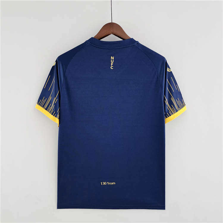 Moisture Wicking 2223 Newcastle United Third Blue Soccer Jerseys