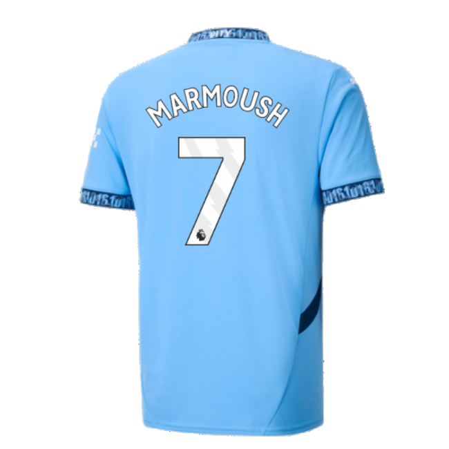 Football Man City Home Shirt Marmoush #7 Official Licensed Replica...