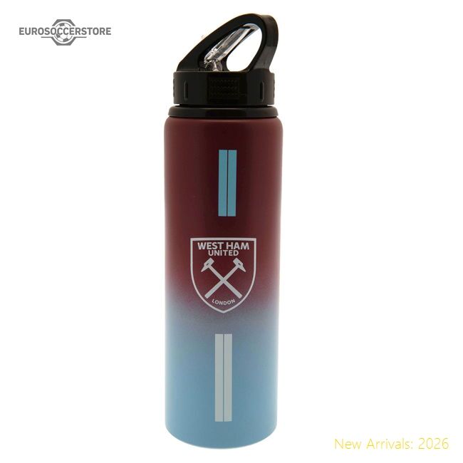 Premium-grade West Ham United Fc Aluminium Drinks Bottle St