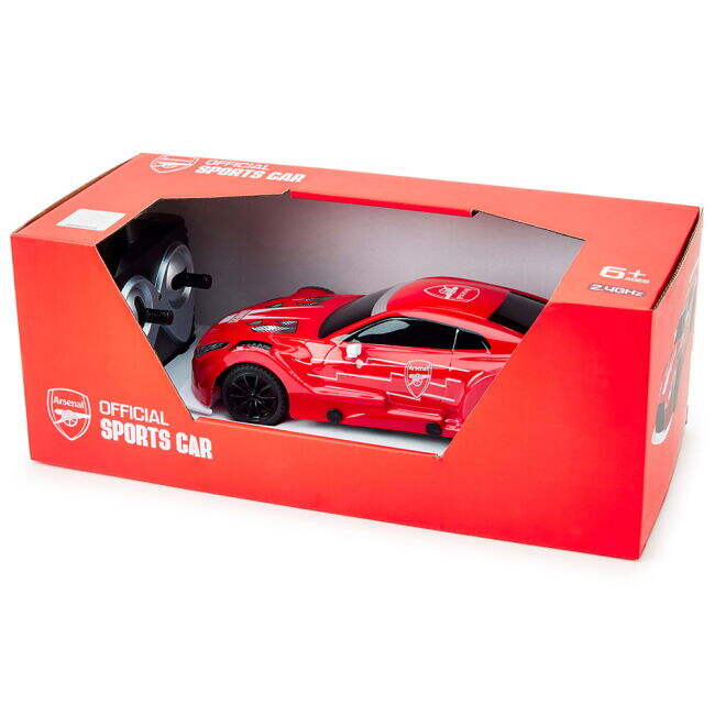 Arsenal FC Radio Control Sportscar 1:24 Scale (Collector's Item)
