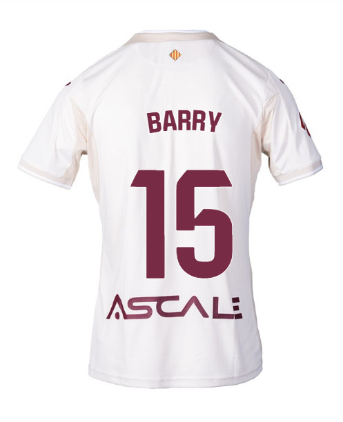 Villarreal 25-26 Season Away BARRY 15 Football Jersey