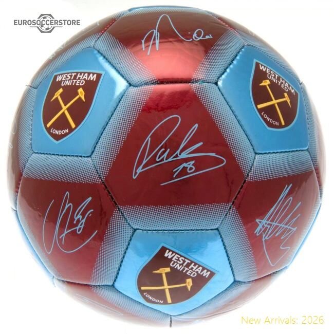 Luxury West Ham United Fc Signature Football - Authentic Design