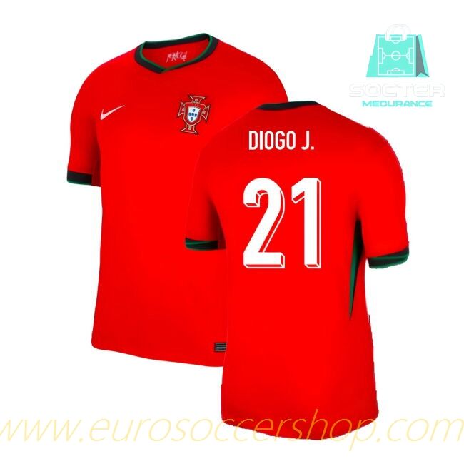 2024/25 Campaign Portugal Home Shirt (Diogo J. 21)