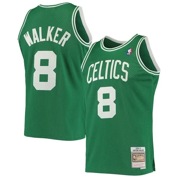 Antoine Walker BOS Swingman Jersey - top-tier team-jersey - Green