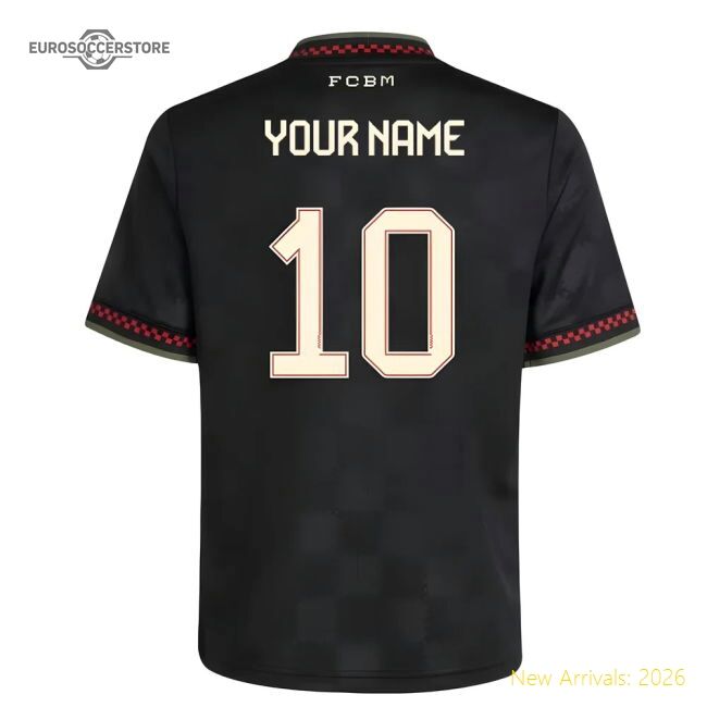 Premium 2025-2026 Bayern Munich Change Jersey (kids) (your Name)
