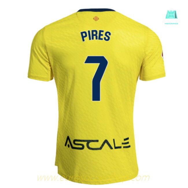 2025-2026 Villarreal Home Shirt (Pires 7)