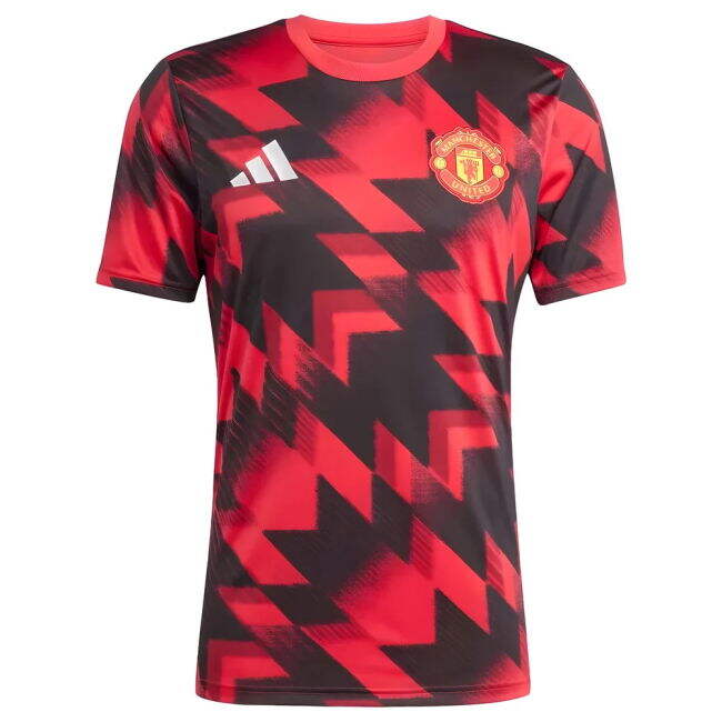 2025-2026 Man Utd Pre-Match Shirt for (Unisex