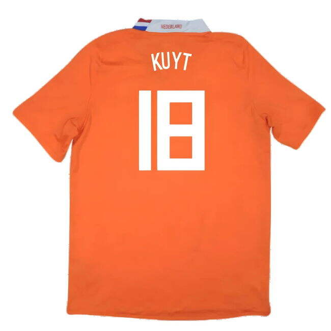 Original 2008-2009 Holland European Football Home Jersey