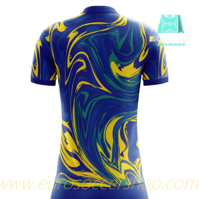 2025-26 Collection Brazilian National Team Away Football Shirt Concept Edition (Zico 10)