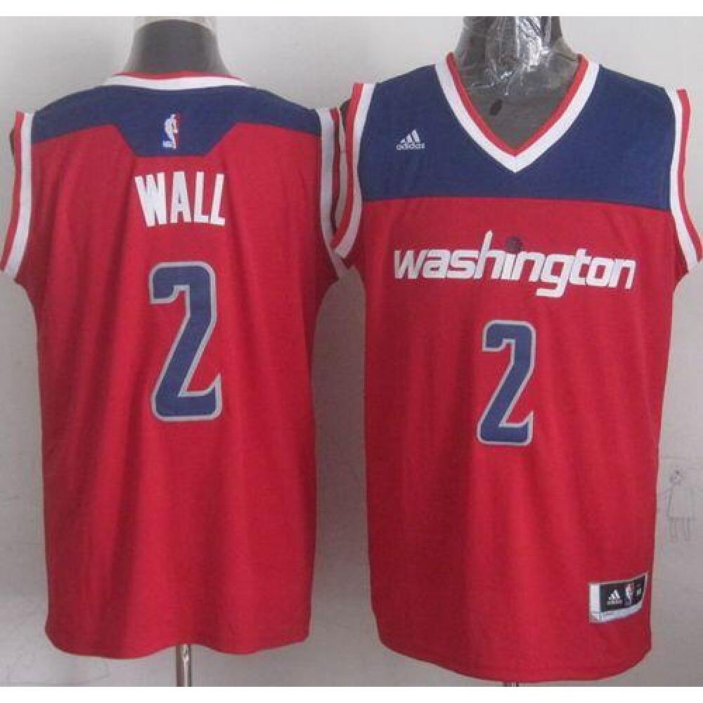 Wizards #2 John Wall Red 2012 Revolution 30 Stitched NBA Jersey