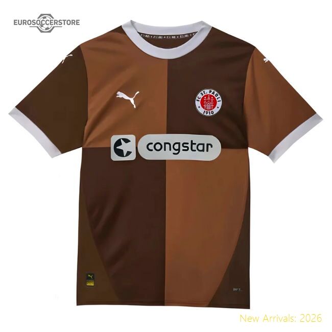 Luxury 2024-2025 St Pauli Home Shirt - Reasonable Price