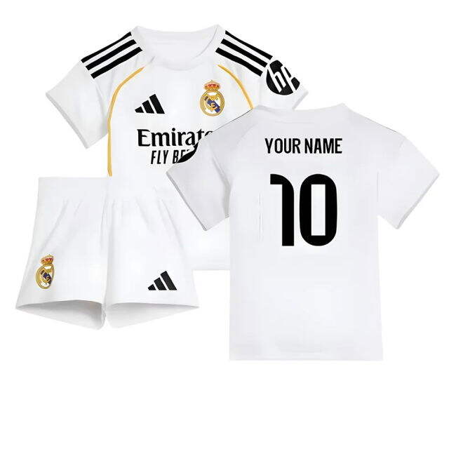 2025-2026 Genuina Camiseta Real Madrid Local - Bebé - Edición Limitada