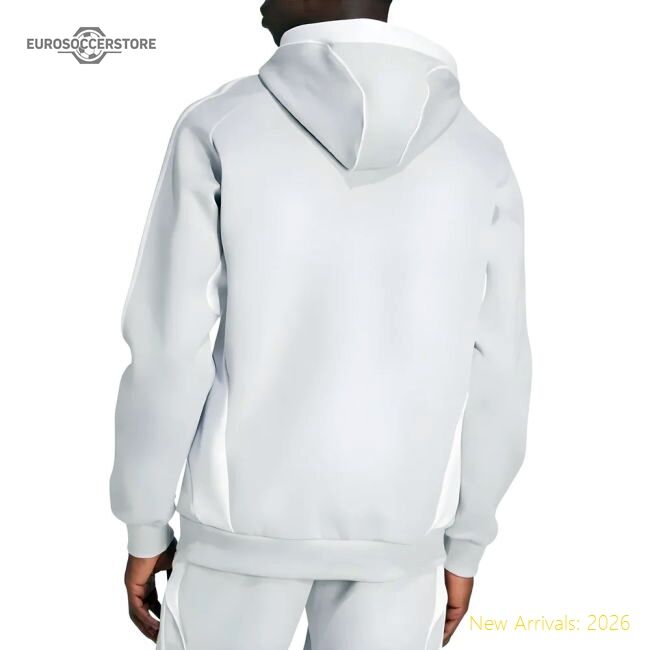 2025-2026 Real Madrid Ubp Doubleknit Hoody (white) - Excellent Value