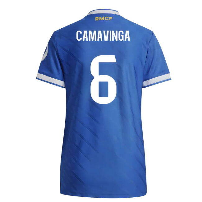 2025-2026 Real Madrid Authentic Third Shirt (Womens) (Camavinga 6)