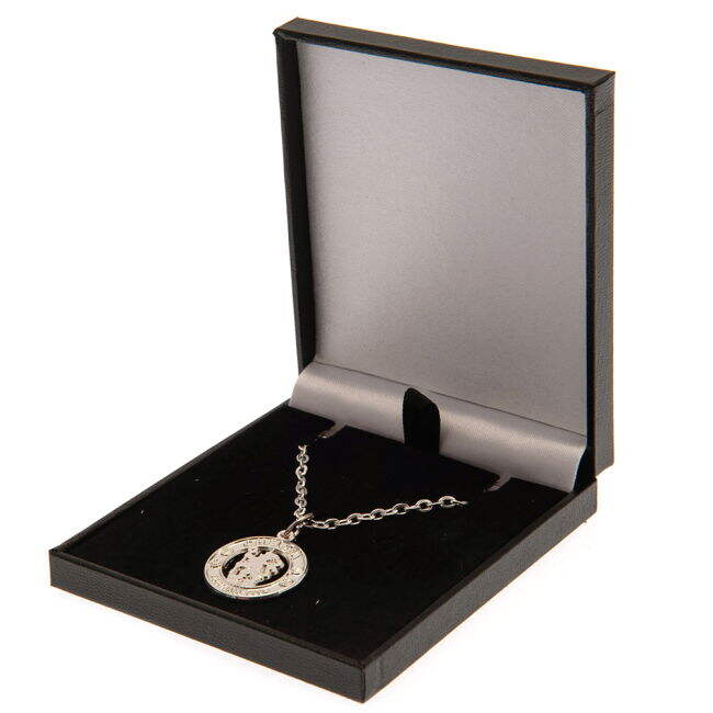 Chelsea FC Silver Plated Boxed Pendant CR (Collector's Item)