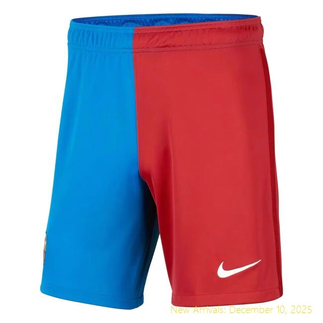 2021-2022 Barcelona Barca Premium Quality Home Shorts (Blue)