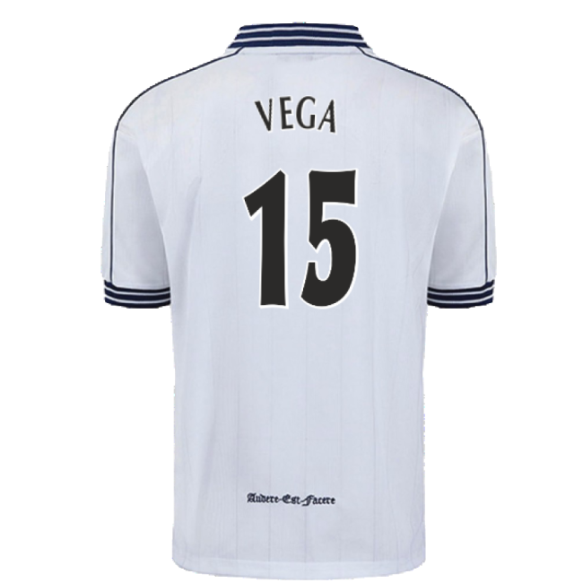 Pro Series Loyal Spurs Tottenham Home Pony Retro Shirt Vega #15 Ne...