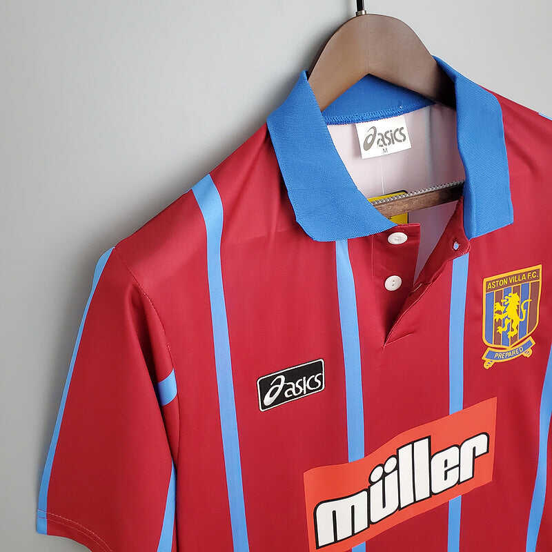 1993-1995 Aston Villa home retro shirt