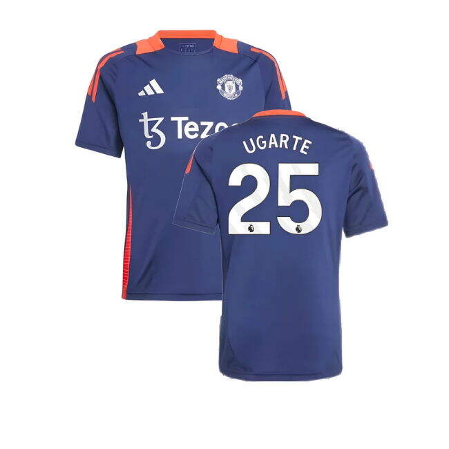 Genuine Man Utd Ugarte 25 2024 2024-2025 Man Utd Training Jersey (N...