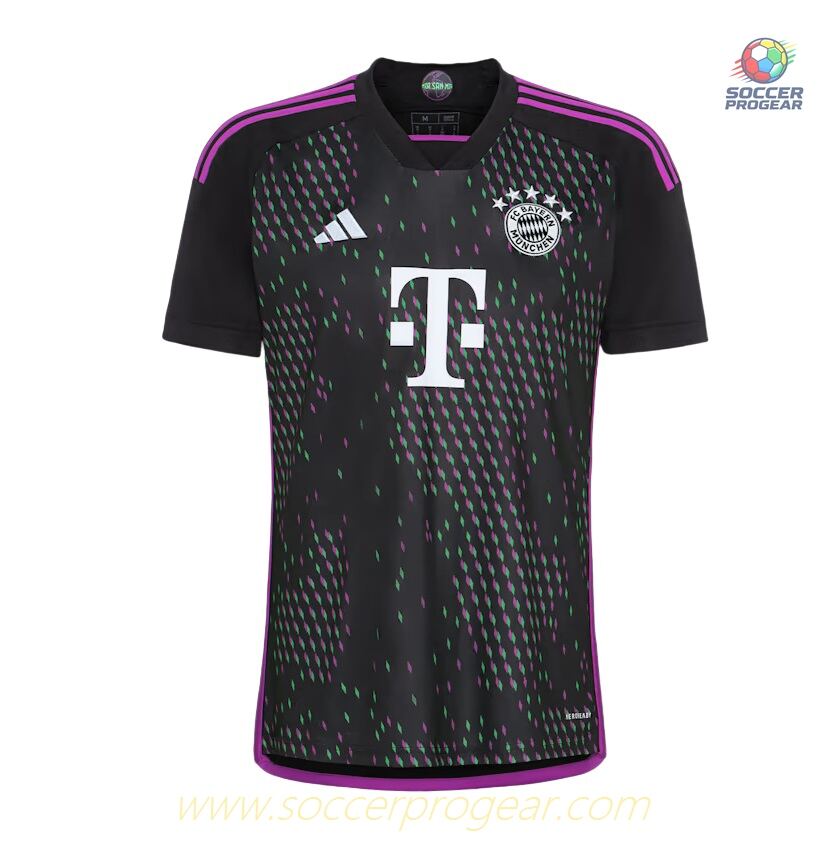 Bayern Munich Away Team Soccer Jersey 2023 2024 Kane