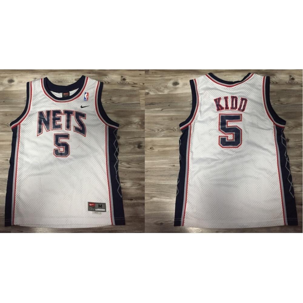 5 Brooklyn Nets Jersey White - - NBA Collection