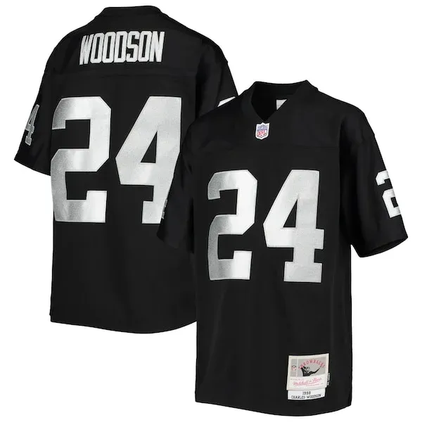 None Charles Woodson Legacy Jersey - Black | NFL Player Jersey