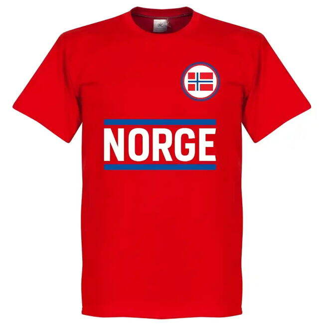 Norway Football Squad Traditional Home Match Shirt