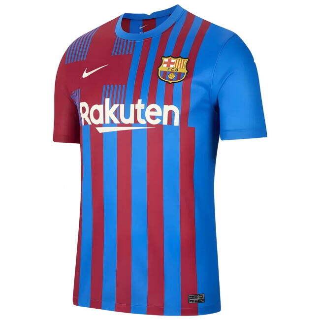 2021-2022 Barcelona Home Football Shirt Quick Dry Durable Stitching