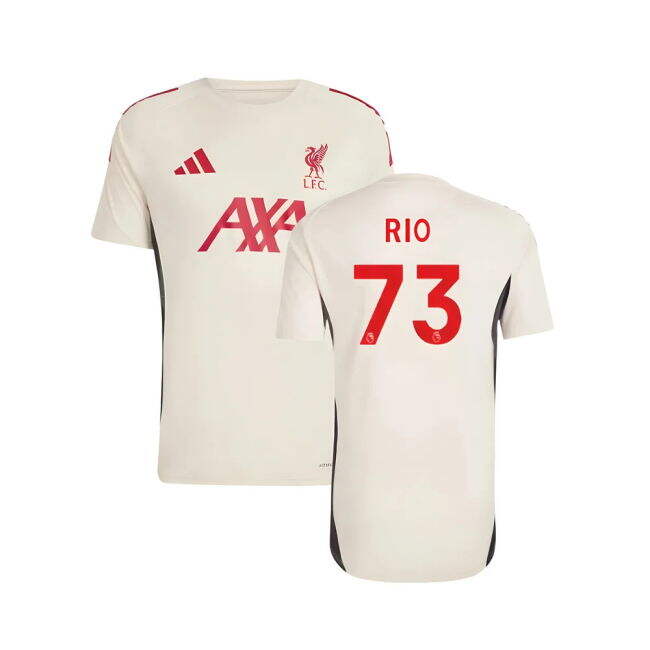 2025-2026 Liverpool Training Jersey (White) - Kids (Rio 73) (Match ...