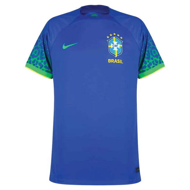 RAPHINHA 19 2022-2023 Brazil Soccer Team Away Uniform